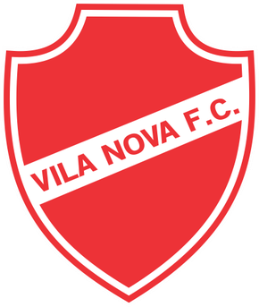 O logotipo característico do time de futebol Vila Nova