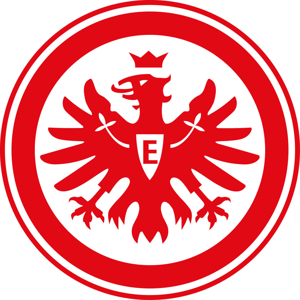O símbolo da vitória do Eintracht Frankfurt