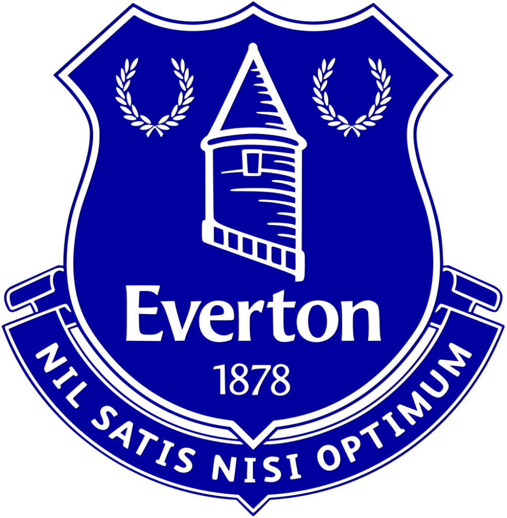 O símbolo de perseverança do Everton