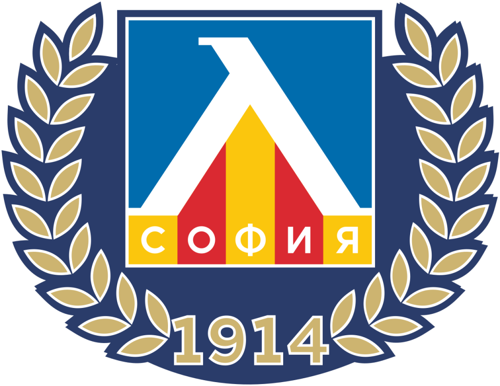 O símbolo de triunfo do Levski Sofia
